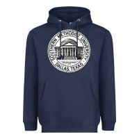 Navy southern methodist university Heavyweight Hoodie - artisFamous