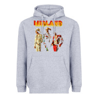 Heather Grey midland Heavyweight Hoodie - artisFamous