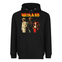 Black midland Heavyweight Hoodie - artisFamous