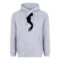 Heather Grey michael jackson Heavyweight Hoodie - artisFamous