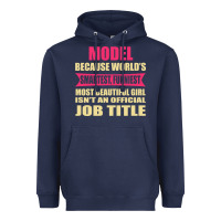Navy model funniest isn't a jobtitle Heavyweight Hoodie - artisFamous