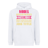 White model funniest isn't a jobtitle Heavyweight Hoodie - artisFamous