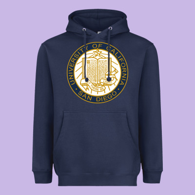 University Of California, San Diego Heavyweight Hoodie Designed By Artisfamous