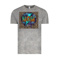 Cloud Rock Leopard mom Vintage Tee - FaDigitalArtStudio