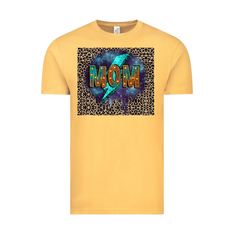 Leopard Mom Vintage Tee by FaDigitalArtStudio | Teevron