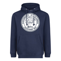 Navy university of illinois Heavyweight Hoodie - artisFamous
