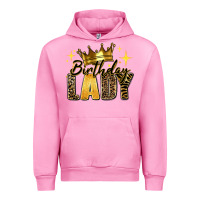 Fuchsia Pink birthday lady Urban Hoodie - RanaPortraitStore