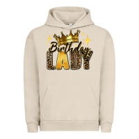 Pigment French Oak birthday lady Urban Hoodie - RanaPortraitStore