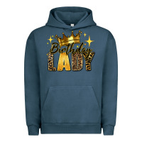 Pigment Midnight Navy birthday lady Urban Hoodie - RanaPortraitStore
