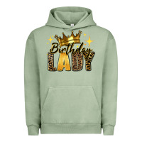 Pigment Oil Green birthday lady Urban Hoodie - RanaPortraitStore