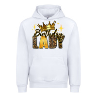 White birthday lady Urban Hoodie - RanaPortraitStore