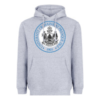 Heather Grey university of maine at presque isle Heavyweight Hoodie - artisFamous