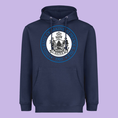 University Of Maine At Presque Isle Heavyweight Hoodie Designed By Artisfamous