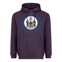 Plum university of maine at presque isle Heavyweight Hoodie - artisFamous