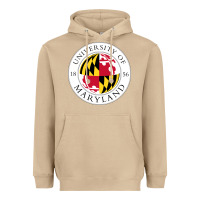 Mushroom university of maryland Heavyweight Hoodie - artisFamous