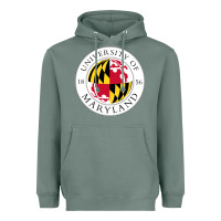 Sage university of maryland Heavyweight Hoodie - artisFamous