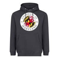 Smoke university of maryland Heavyweight Hoodie - artisFamous