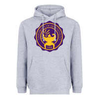 Heather Grey university of montevallo Heavyweight Hoodie - artisFamous