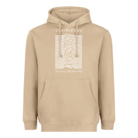 Mushroom joy division pleasures  japanese Heavyweight Hoodie - artisFamous