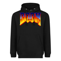 Black doom video game Heavyweight Hoodie - artisFamous