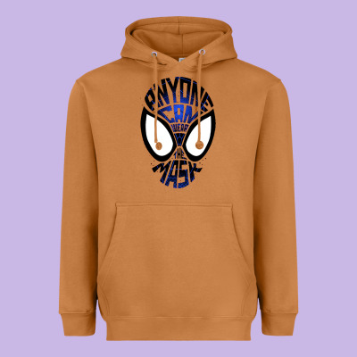 Anyone Can Wear The Mask Heavyweight Hoodie Designed By Artisfamous