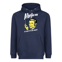 Navy smoking marijuana Heavyweight Hoodie - artisFamous