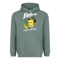 Sage smoking marijuana Heavyweight Hoodie - artisFamous