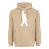 Mushroom funny bigfoot rock and roll t shirt for sasquatch believers Heavyweight Hoodie - artisFamous