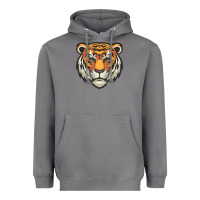 Storm tiger vector face Heavyweight Hoodie - artisFamous