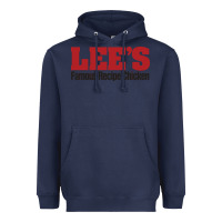 Navy Lee's Famous Resto Heavyweight Hoodie - artisFamous