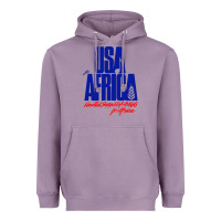 Lavender USA Heavyweight Hoodie - artisFamous