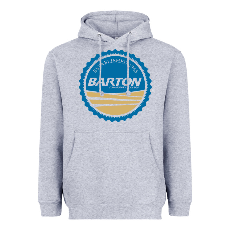 Barton Community College Heavyweight Hoodie by artisFamous | Teevron