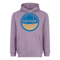 Lavender Barton Community College Heavyweight Hoodie - artisFamous