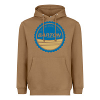 Toasted Coconut Barton Community College Heavyweight Hoodie - artisFamous