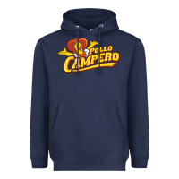 Navy Pollo camp Resto Heavyweight Hoodie - artisFamous