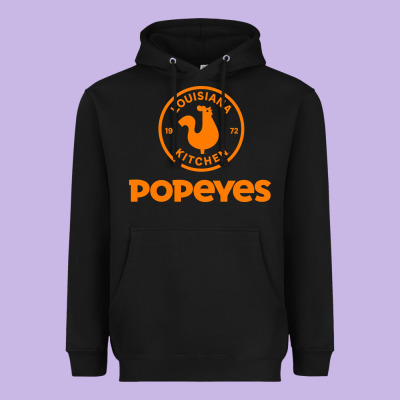 Resto Popeyes Art Heavyweight Hoodie Designed By Artisfamous
