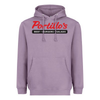 Lavender Resto Portillo's Heavyweight Hoodie - artisFamous