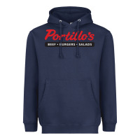 Navy Resto Portillo's Heavyweight Hoodie - artisFamous