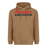 Toasted Coconut Resto Portillo's Heavyweight Hoodie - artisFamous