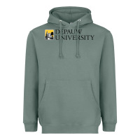 Sage Depauw College Heavyweight Hoodie - artisFamous