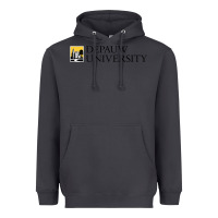 Smoke Depauw College Heavyweight Hoodie - artisFamous
