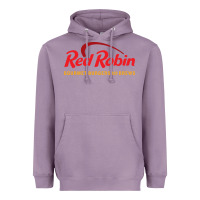 Lavender Resto Red Robin Heavyweight Hoodie - artisFamous