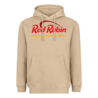 Mushroom Resto Red Robin Heavyweight Hoodie - artisFamous
