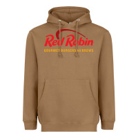 Toasted Coconut Resto Red Robin Heavyweight Hoodie - artisFamous