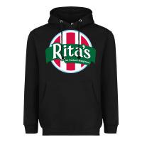 Black Rita's Italian Cafe Heavyweight Hoodie - artisFamous
