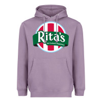 Lavender Rita's Italian Cafe Heavyweight Hoodie - artisFamous