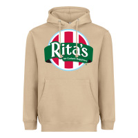 Mushroom Rita's Italian Cafe Heavyweight Hoodie - artisFamous