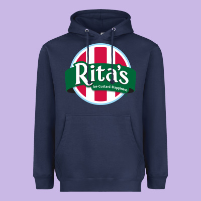 Rita's Italian Cafe Heavyweight Hoodie Designed By Artisfamous