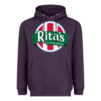Plum Rita's Italian Cafe Heavyweight Hoodie - artisFamous