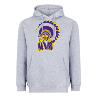 Heather Grey Haskell Indian Nations College Heavyweight Hoodie - artisFamous